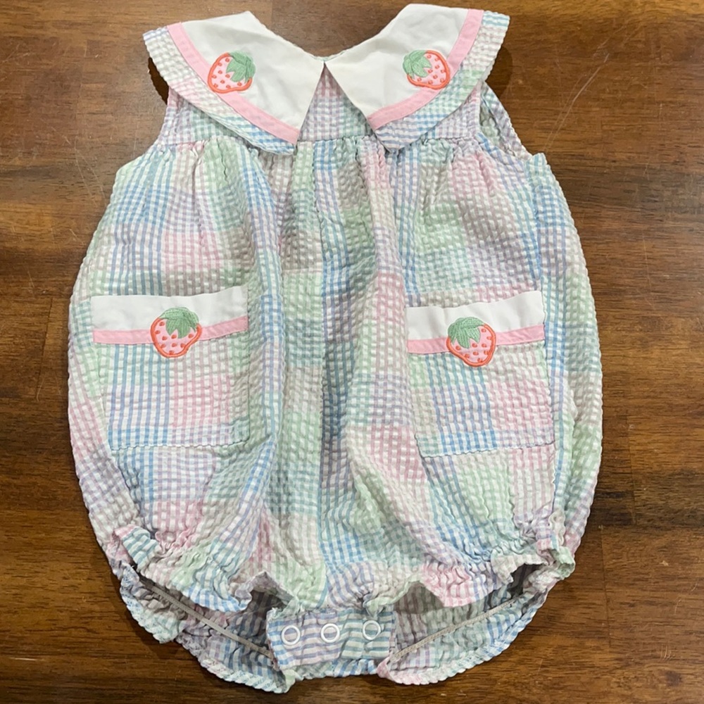 Vintage strawberry outfit